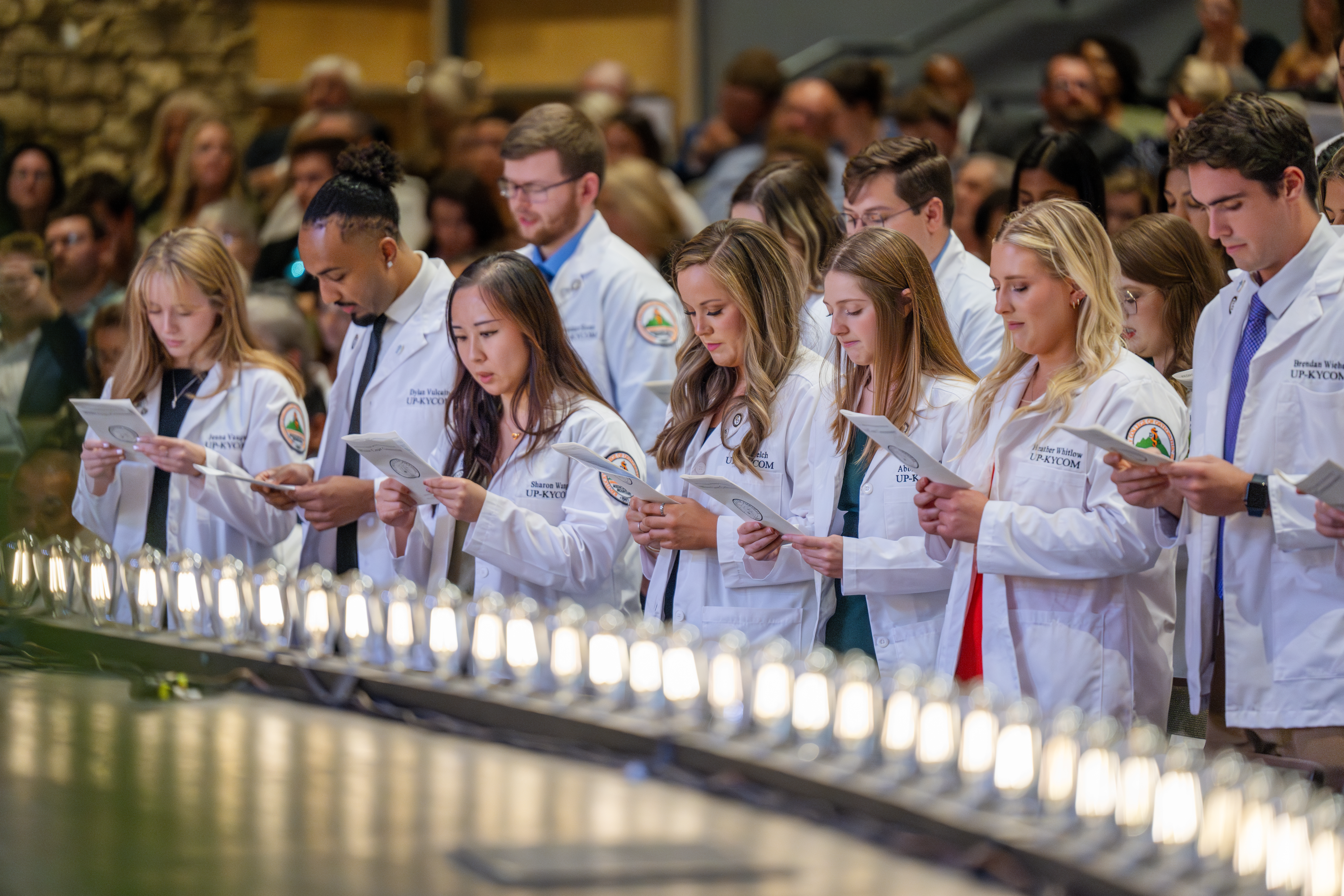 KYCOM Class of 2028 receives 'white coat of compassion' | UPIKE